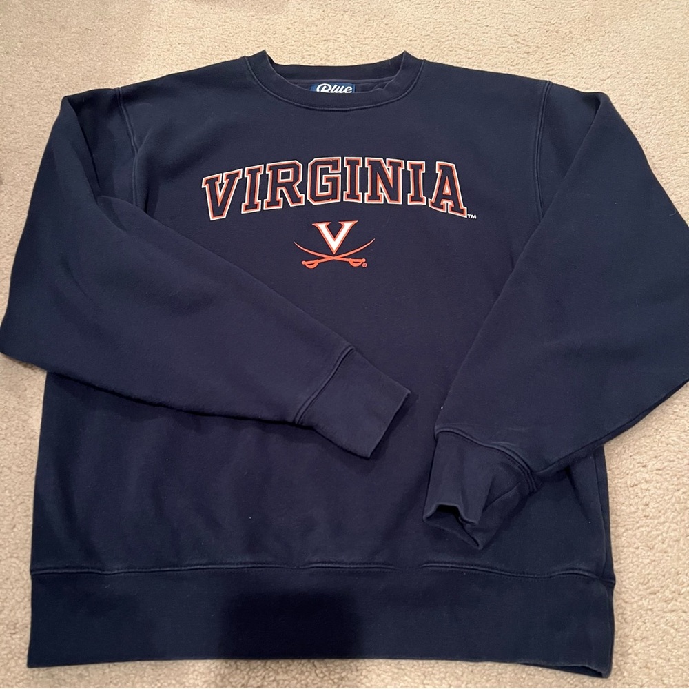 UVA Navy Crewneck Sweatshirt